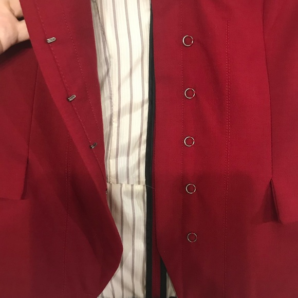 Millard Fillmore Red Blazer - Picture 8 of 8